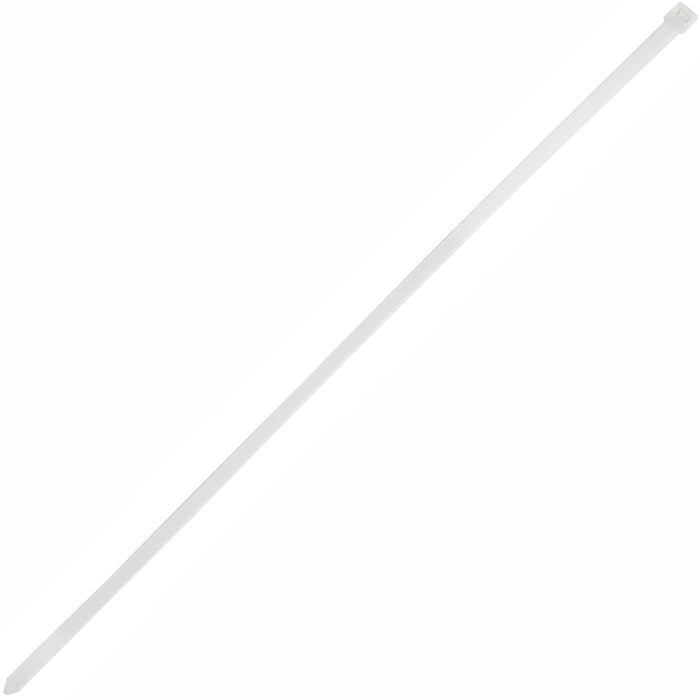 NYLON CABLE TIES 7.6MM X 400MM WHITE 50PC