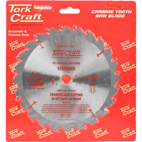 Tork Craft 170mm Carbide Tooth Saw Blade - Framing & Ripping in Wood, Power Tool Accessory