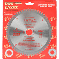 Tork Craft 180mm Carbide Tooth Saw Blade - Wood Cutting Power Tool Accessory