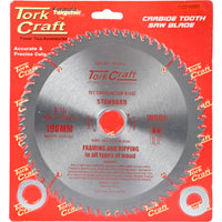 Tork Craft 190mm Carbide Tooth Saw Blade for Wood Framing & Ripping