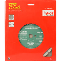 Tork Craft Diamond Blade 300mm for Concrete Cutting - Professional Series Power Tool Accessory