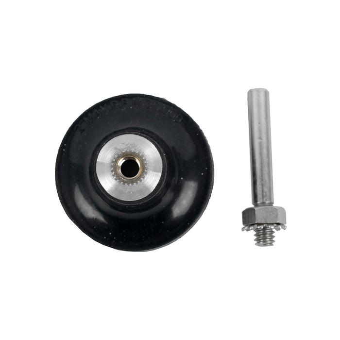 Plastic Backing Pad Screw Type with Arbor for Sanding/Surface Conditioning Kit, 50mm. Quick Change Arbor Included