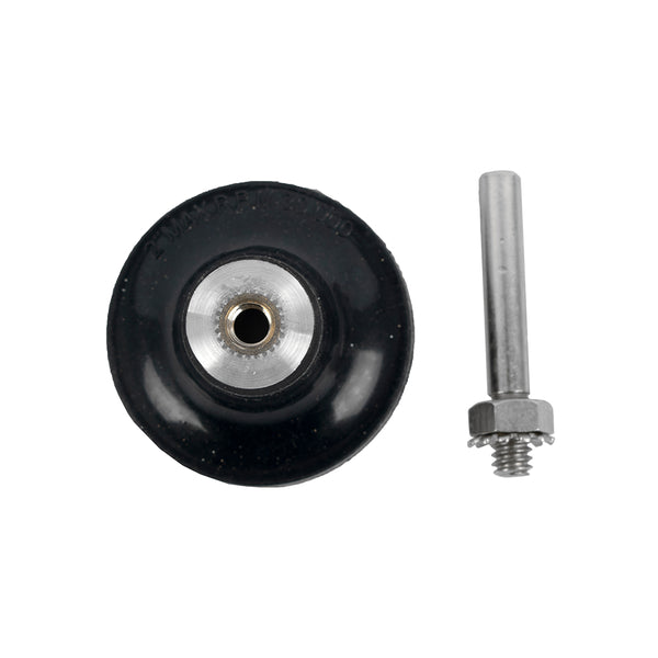 Plastic Backing Pad Screw Type with Arbor for Sanding/Surface Conditioning Kit, 50mm. Quick Change Arbor Included