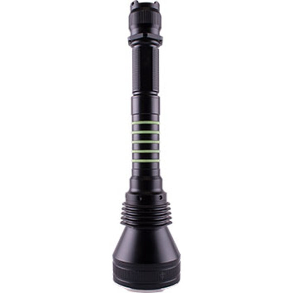 700 Lumen LED Flashlight: Black Aluminum Torch for CR123A or 18650 Batteries - High Power & Durable