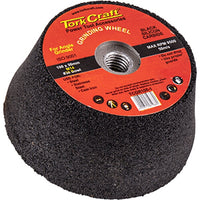 Tork Craft Grinding Wheel 100x50 M14 Bowl #36, Angle Grinder, Black Silicon Carbide, TCGR100-1