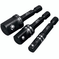 Impact Socket Adapter Set - 3 Piece (1/4