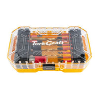 Tork Craft Impact Power Bit Set 18pc Bit Holder 50mm Nutsetters & Drill Bits - TCIBS018