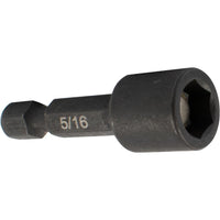 5/16 Inch Magnetic Impact Nut Setter - Durable Power Tool Bit for Fastening Nuts and Bolts - High-Quality Nut Driver