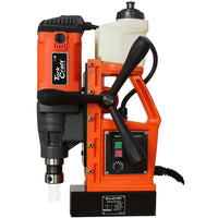 Tork Craft 35mm Magnetic Core Drill - Portable Heavy Duty Magnet Base Drill for Metalworking, Construction, & Industrial Use