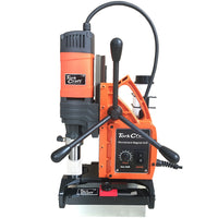 TorkCraft Magnetic Base Drill: 35mm Core Drill, Permanent Magnet, Adjustable Speed for Construction and Metalworking