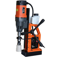 Tork Craft Magnetic Base Core Drill 60mm, Twist Drill 23mm, 440RPM, 16000N, 220mm Stroke - Ideal for construction & drilling.