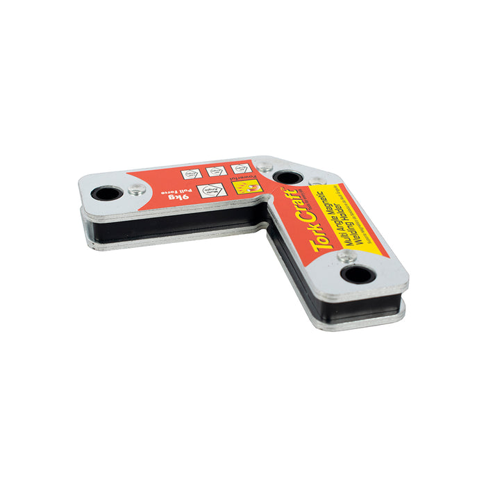 Tork Craft Magnetic Welding Holder - 9kg Pull Force - 45/90/135 Degree Multi Angle Clamp Tool