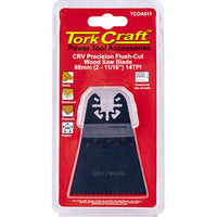 Tork Craft Flush-Cut Wood Saw Blade, 68mm (2-11/16