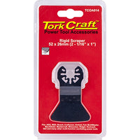 Tork Craft Oscillating Multi-Tool Rigid Scraper Blade 52 x 26 mm (2-1/16 x 1 Inch)