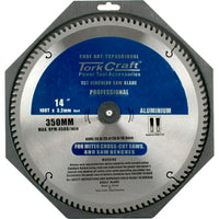 TorkCraft 350mm Aluminum Circular Saw Blade - 14 inch Power Tool Accessory