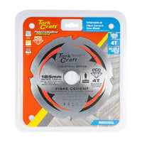 Tork Craft Pcd Saw Blade 185 Mm X 4 T X 30/20/16 Mm Fibre Cem. Mdf Chipboard Tcpcd18504 30