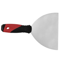 125mm Stainless Steel Putty Knife | Soft Grip, Steel Cap | Chavda.com