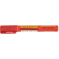 Tork Craft Red Paint Marker Pen - Bulk Pack. Durable & Versatile Marking Tool.