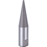 TORK CRAFT Wood Splitter Drill Bit - 12mm Left Hand Log Splitter Attachment for Bench Grinders - High Speed Steel Cone