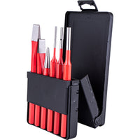 TORK CRAFT 6pc Chisel and Punch Set - High-Quality Hand Tools for Metalworking & DIY Projects