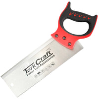 Tork Craft Back Saw 300mm: Precision Hand Saw for Woodworking with Tempered Blade and Ergonomic Handle