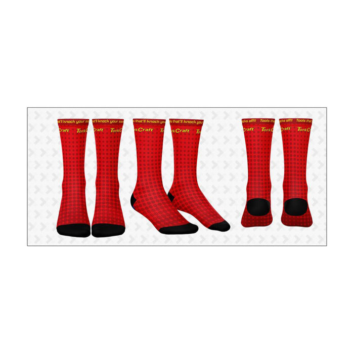 TORK CRAFT X-Large Spotted Socks: Comfortable, Stylish, & Durable