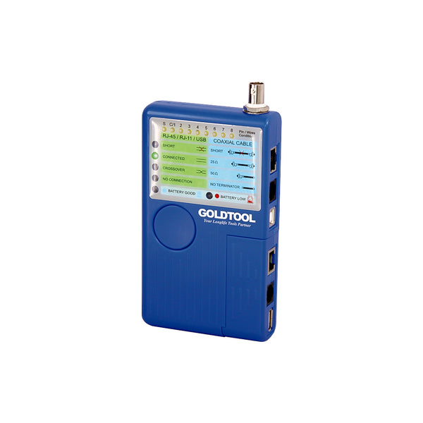 GOLDTOOL MULTI REMOTE CABLE TESTER.. - NET-TCT-180