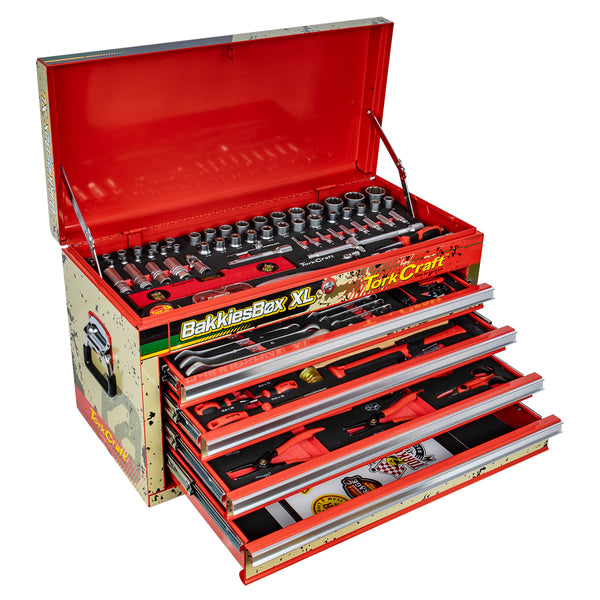 Tork Craft Top Tool Box 254 Pc 4 Drawer 660 X310 X380 Mm Pro Tool Box Bakkies Xl Tctb254 Ltd