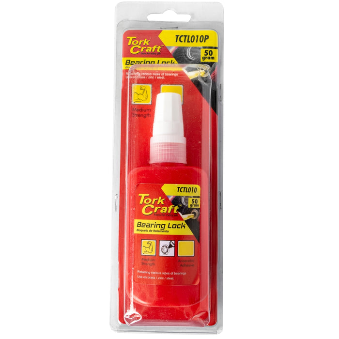 Tork Craft Bearing Lock Medium Strength For Std Sized Cylindrical Parts Yellow Tctl010 P