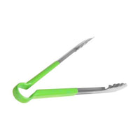 Green Coloured Utility Tongs - 300mm - Hygienic Food Tongs - Chavda.com