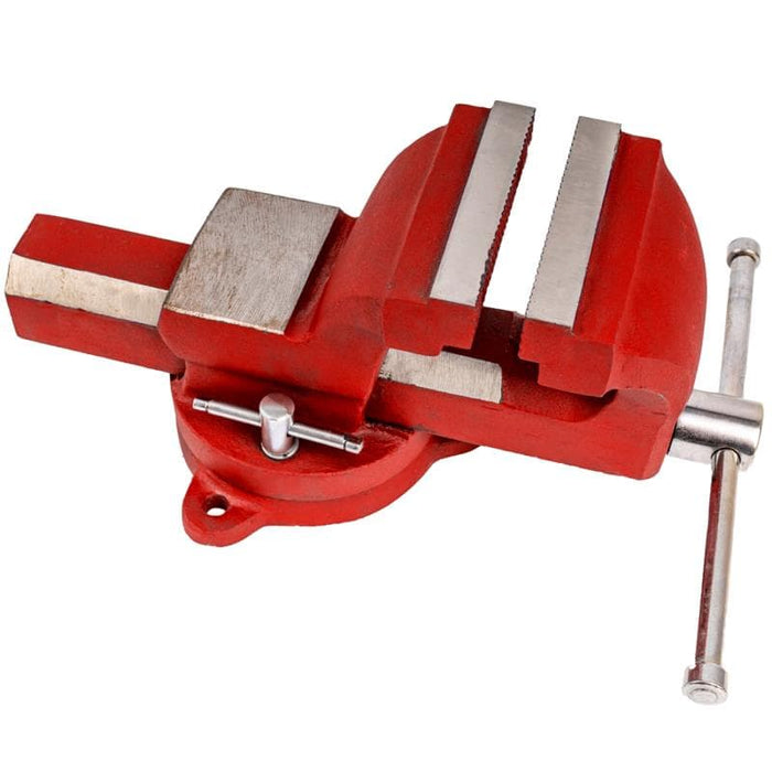 Heavy Duty Vice 100mm - Red Metal Bench Vice | Chavda.com