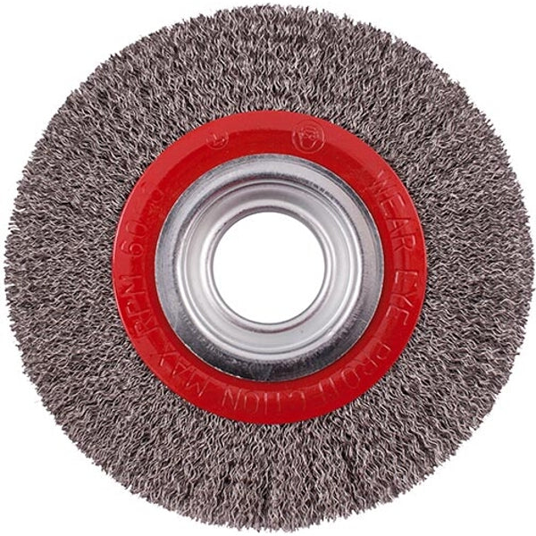 Wire Wheel Brush 150mm Stainless Steel Bench Grinder - Rust Removal & Cleaning