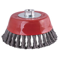 Twisted Wire Cup Brush 65mm M14 - Heavy Duty Rust Removal & Grinding