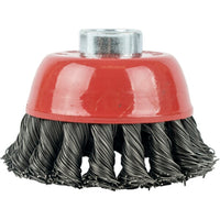 Twisted Wire Cup Brush 80mm - Heavy Duty Metal Cleaning & Surface Prep - Chavda.com
