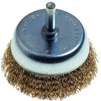 Wire Cup Brush 75mm x 6mm Shaft - Steel Wire Brush, Cup Brush for Grinder - chavda.com