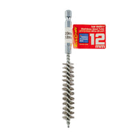 Tork Craft Tube Brush 12 Mm X 120 Mm Stainless Steel 6,35 Mm Hex Shank Tcw Tbss012