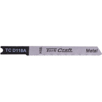 Tork Craft U Shank Jigsaw Blade 21 Tpi Metal 1.2 Mm 2 Pc Tc D118 A 2