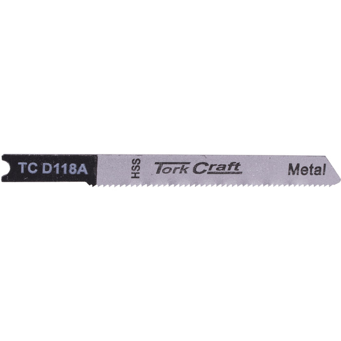 Tork Craft U Shank Jigsaw Blade 21 Tpi Metal 1.2 Mm 2 Pc Tc D118 A 2