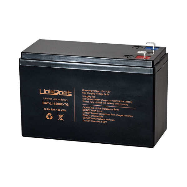 LQ BATTERY PACK NEW LIPO4 12V 8AH HV BMS.., - BAT-LI-1208E-TG