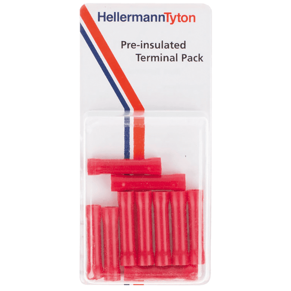 Term Butt Connector Red 1 Ut P/10 Termprpk16