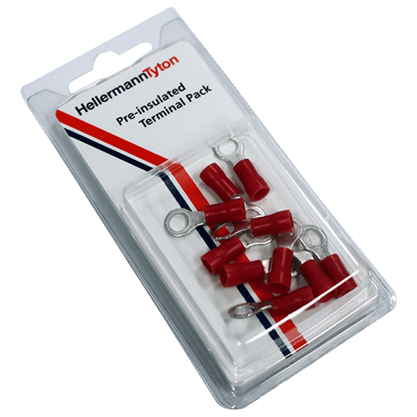 Term Ring Red 4.3 Mm 1 R4 P/10 Termprpk3