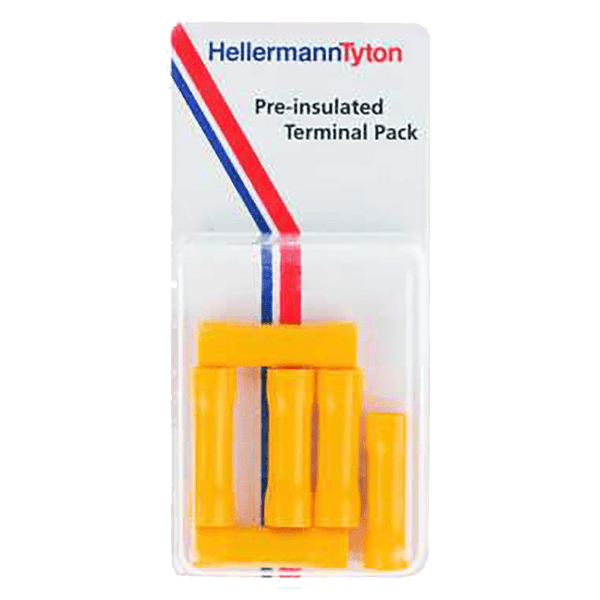 Term Butt Connector Yellow 3 Ut P/6 Termprpk40