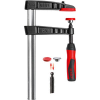 Bessey Original Bessey Malleable Cast Iron Screw Clamp Tg With 2-Component Plastic Handle - 580-030 008
