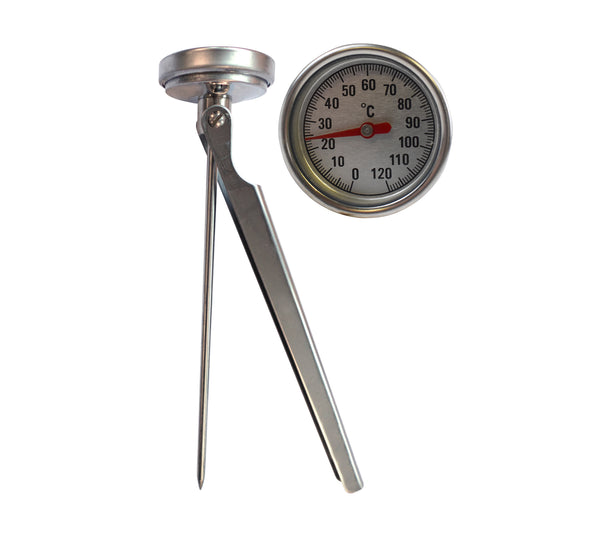 BCE Thermometer Roasting Steel Stem140Mm (0?C To 120?C) Cooking Thermometer - THR0140
