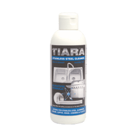 TIARA Stainless Steel Cleaner - Cleans & Brightens Stainless Steel, Aluminum, Copper, Brass, Ceramics & Plastics
