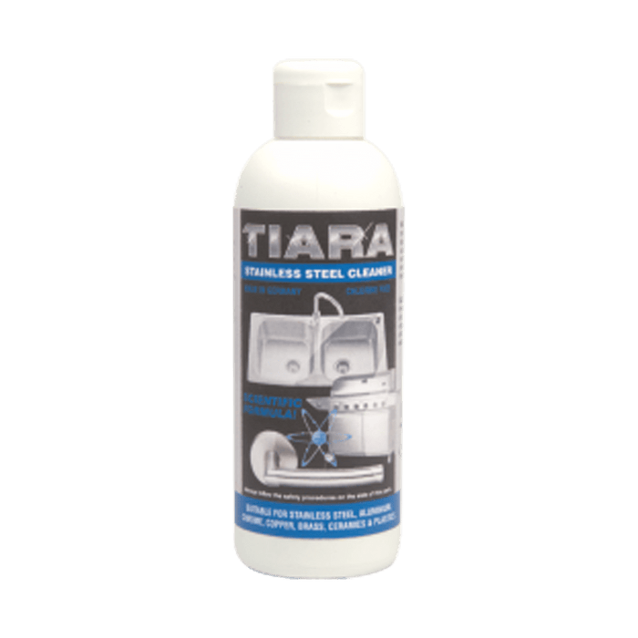 TIARA Stainless Steel Cleaner - Cleans & Brightens Stainless Steel, Aluminum, Copper, Brass, Ceramics & Plastics