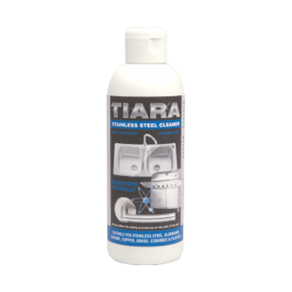 TIARA Stainless Steel Cleaner - Cleans & Brightens Stainless Steel, Aluminum, Copper, Brass, Ceramics & Plastics