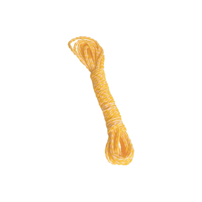 Yellow Polypropylene Rope 10mm x 20m for Skiing & General Use