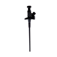 Flexible Shaft with Grip Jaws Black - Hirschmann Compatible 4mm Male Leads