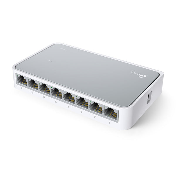 TP-LINK 8-PORT 10/100M MINI DESKTOP SWITCH - NET-TL-SF1008D